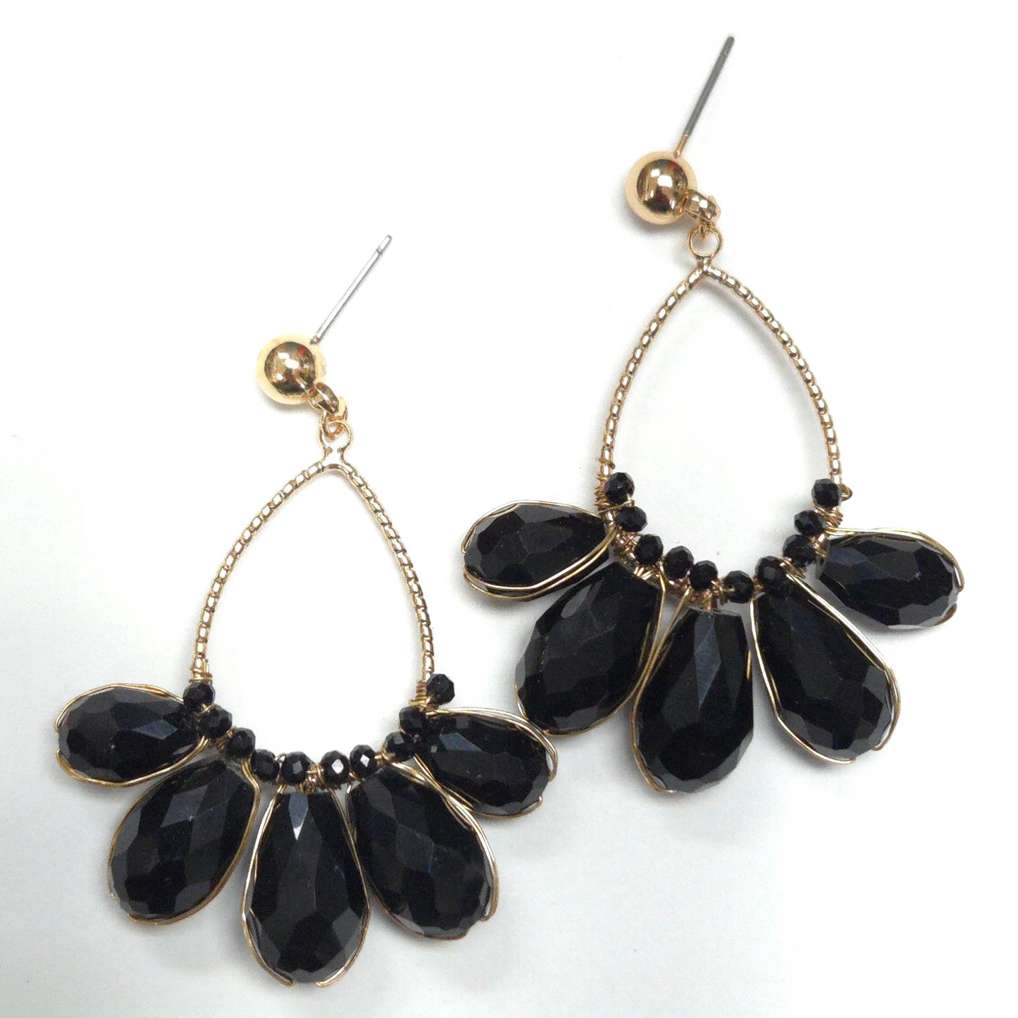 E1565 GSE3920 Drop Dangle Post Earrings