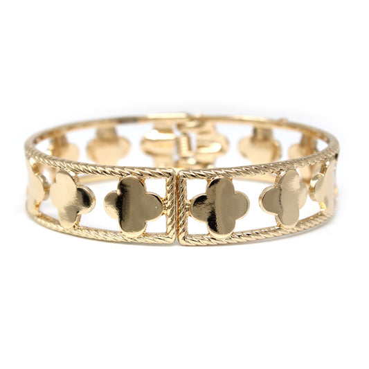 B0130 HB1960 Hinged Bangle Bracelet
