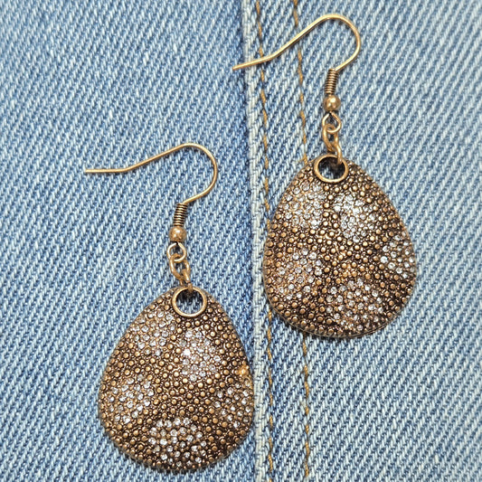 E1146 HE3446 Oval Shape Drop Dangle Earrings