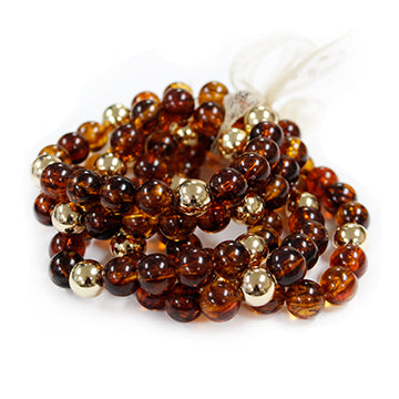 B0383 | Acrylic Beaded  Bracelet | IB0105TORG