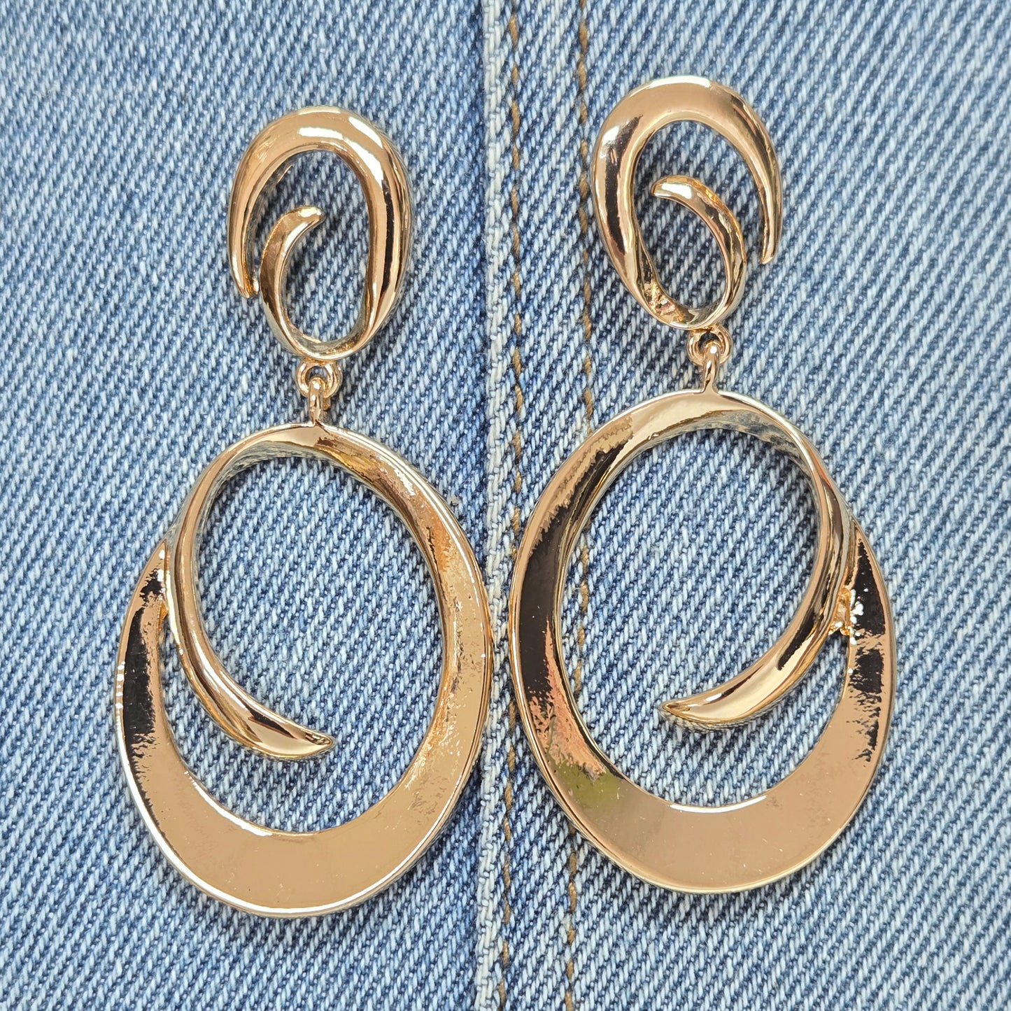 E1214 IE2477 Drop Dangle Post Earrings