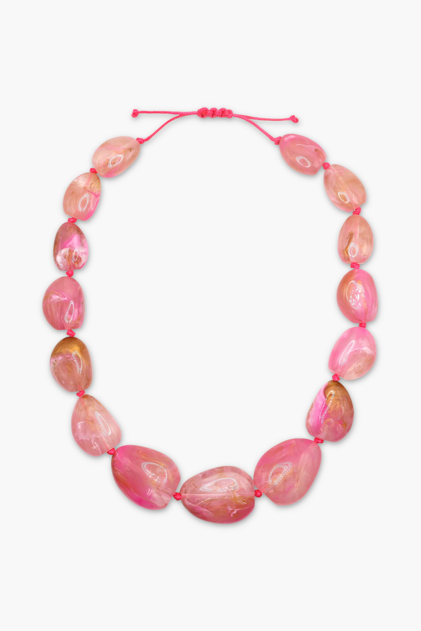 N0057 | Acrylic Beaded Necklace | KN2058
