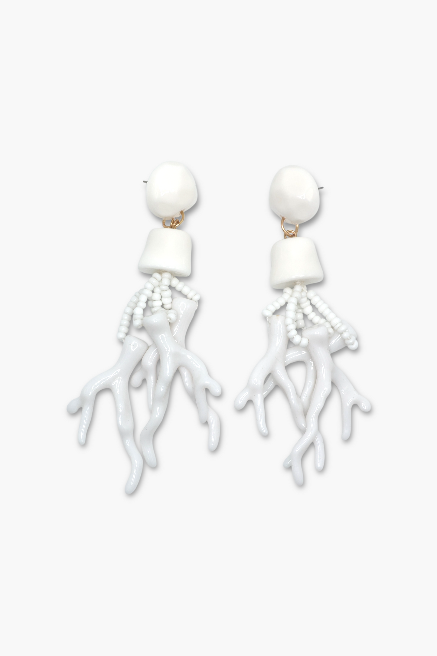 E2107 | Coral Earrings | COE3332
