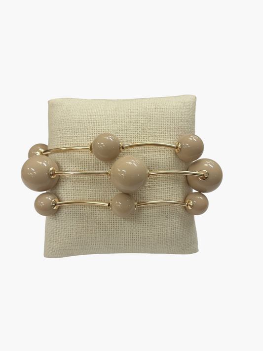 Ball Beaded Bracelet Set - B0532