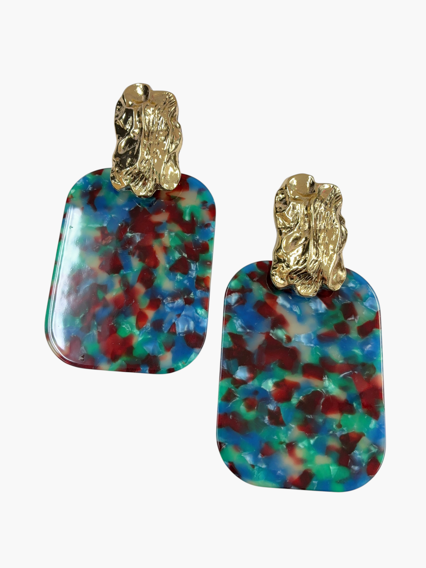 E2216 | Acrylic Post Earrings | KE2933