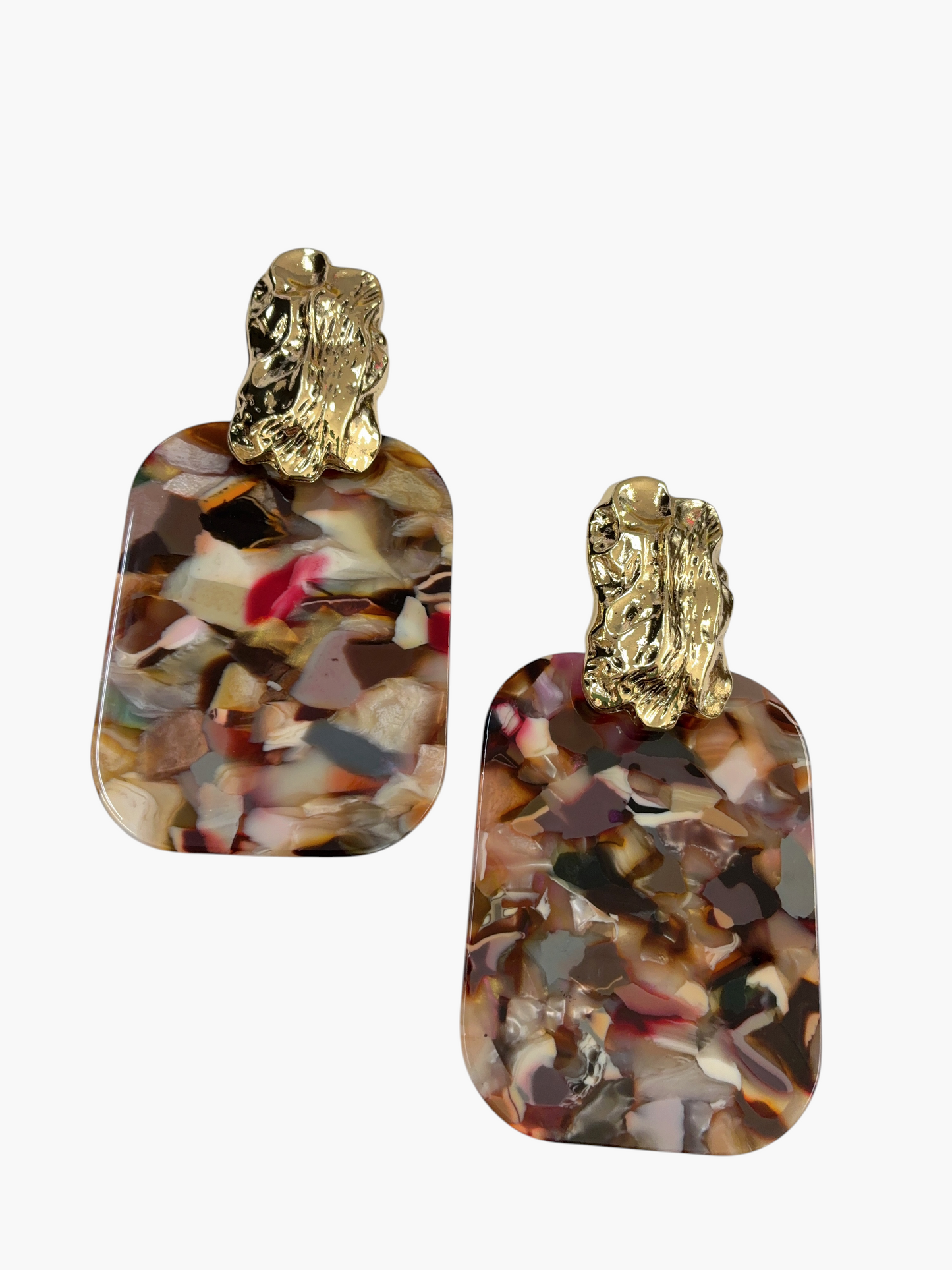 E2216 | Acrylic Post Earrings | KE2933