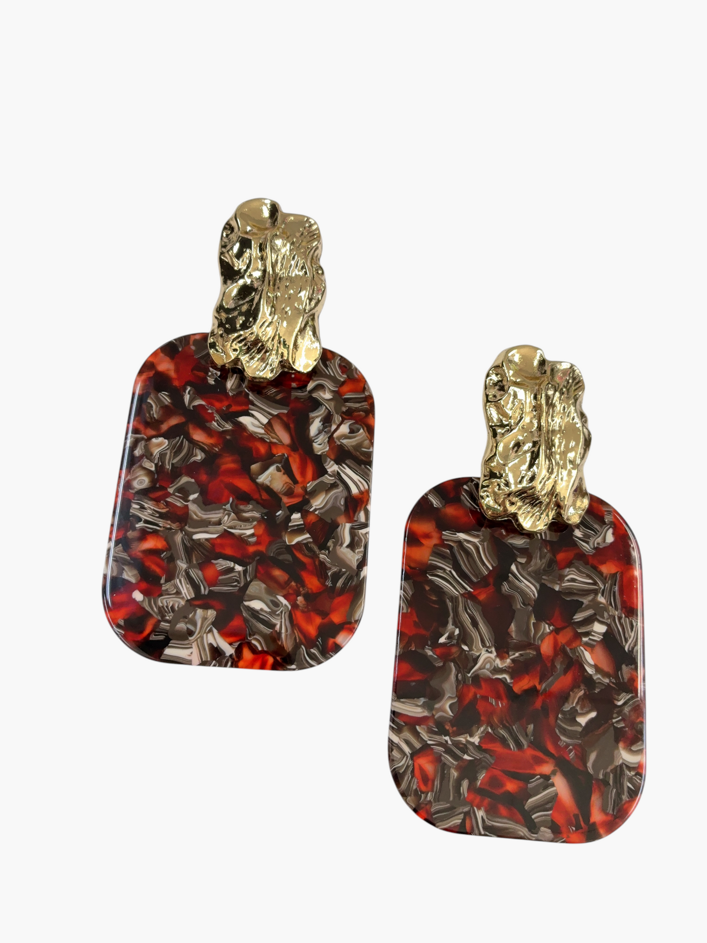 E2216 | Acrylic Post Earrings | KE2933
