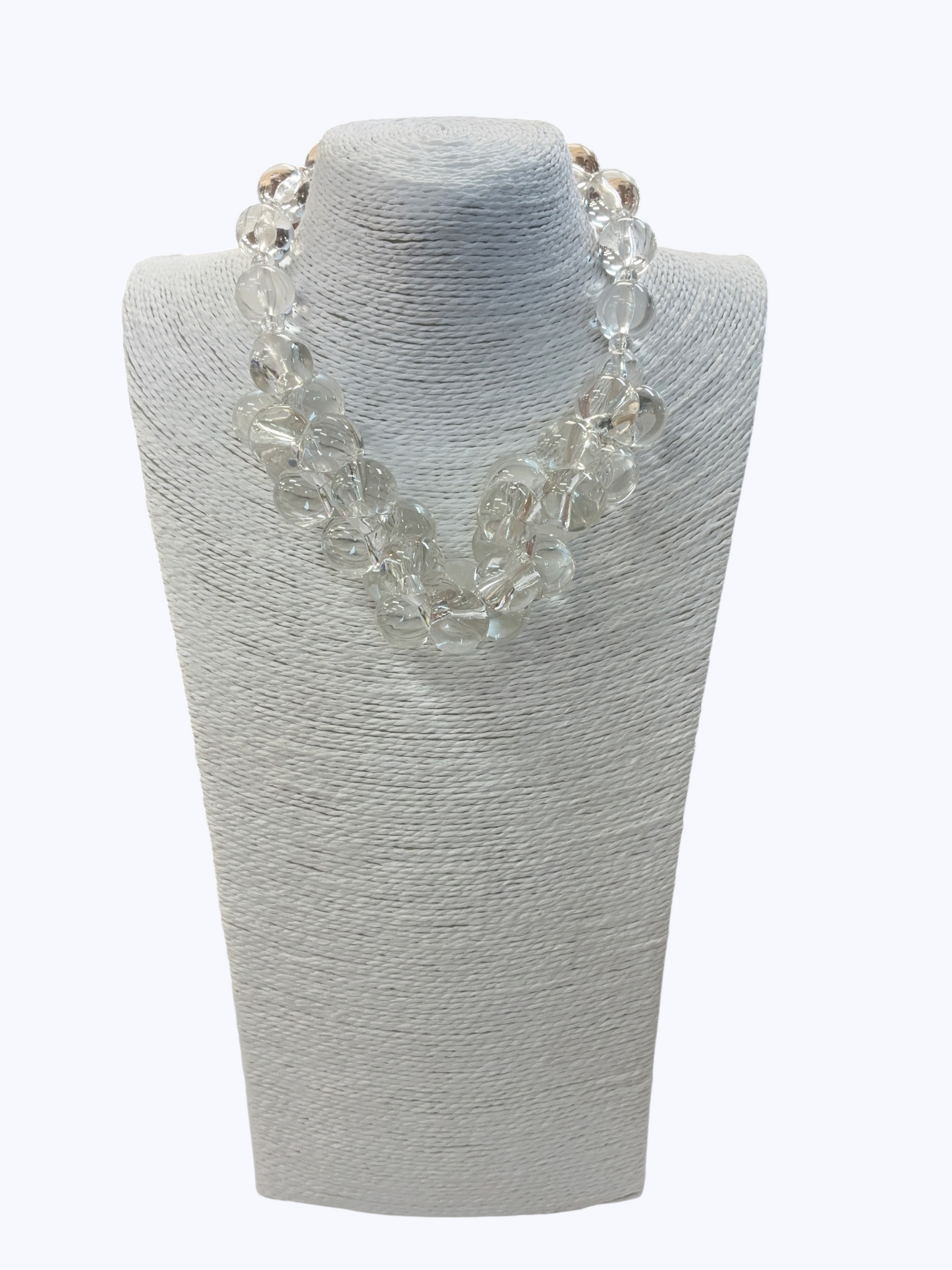 Translucent Bubble Bead Necklace | N5370