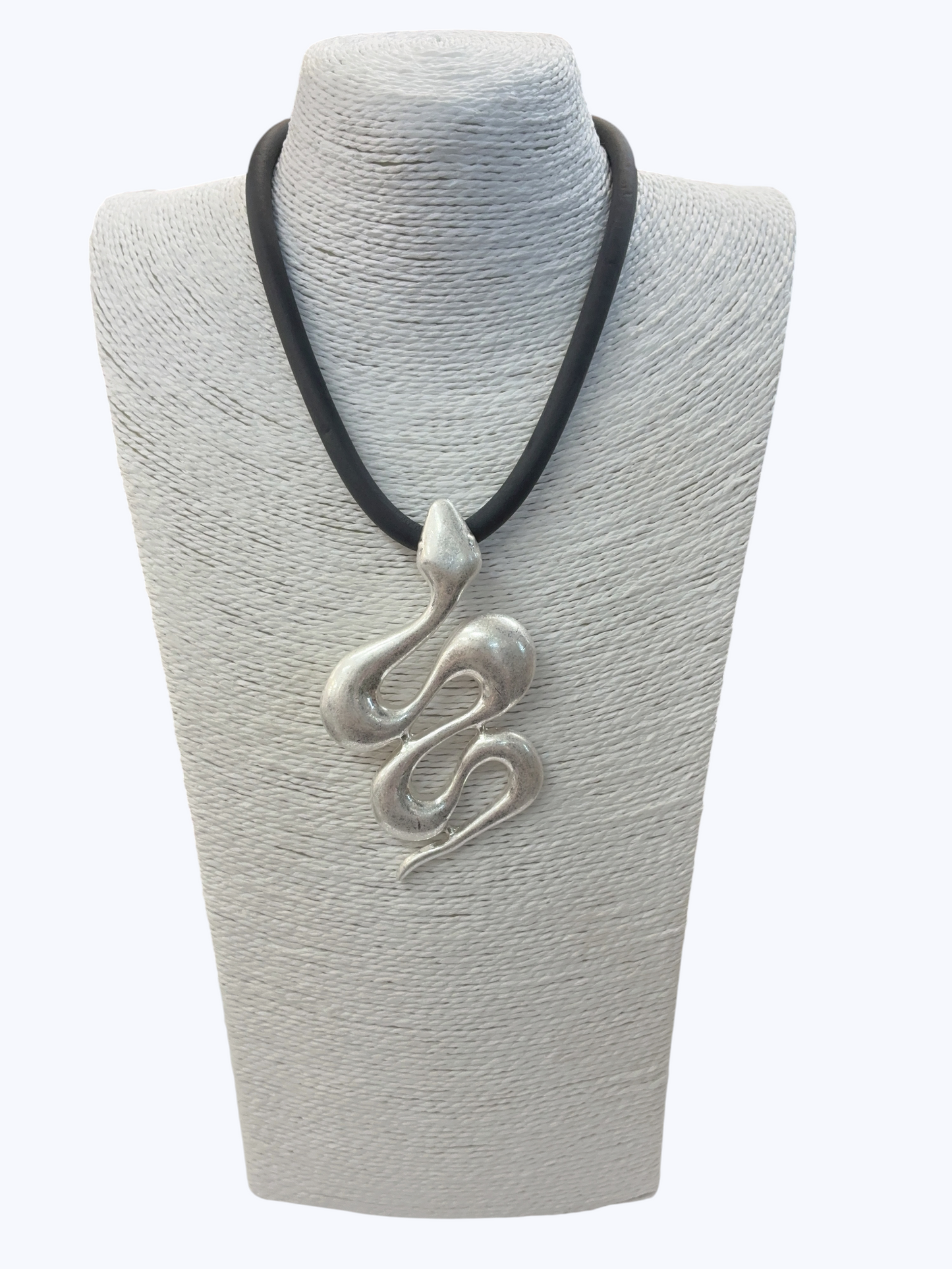 Snake Pendant Cord Necklace | N5358