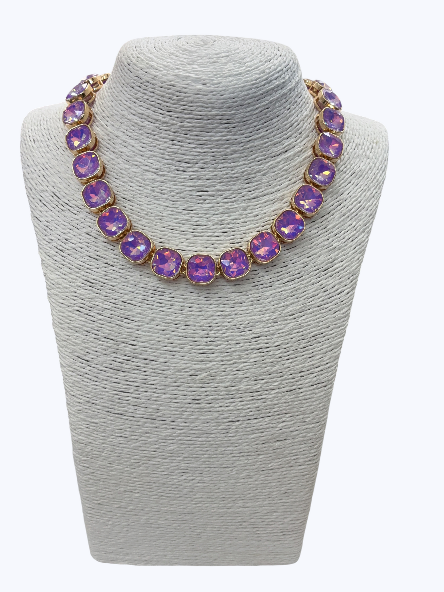Opal Stone Link Necklace | N5375