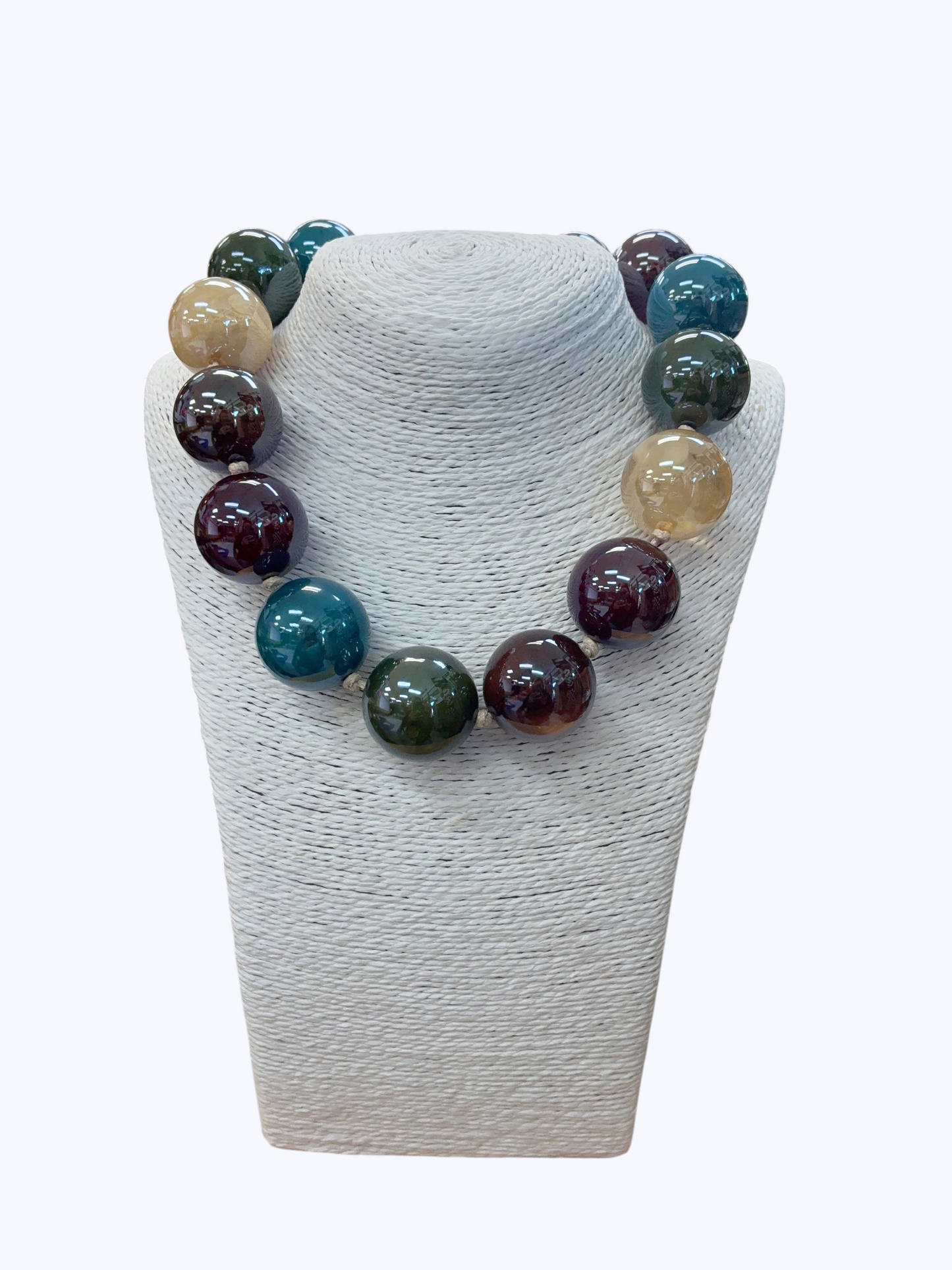 Chunky Round Bead Necklace | N5380