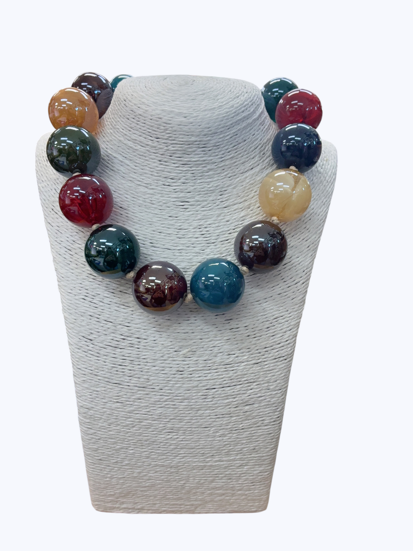 Chunky Round Bead Necklace | N5380
