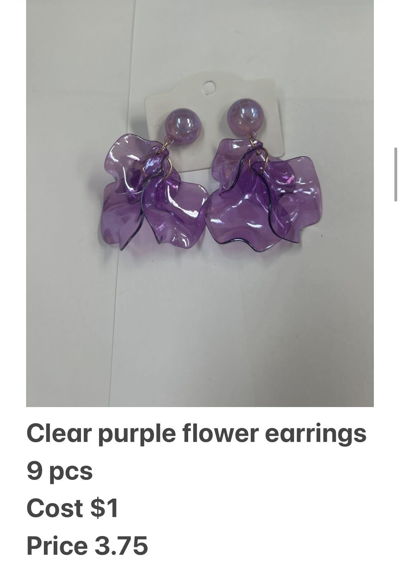E2452 | Crinkle Petal Earrings | ER26145