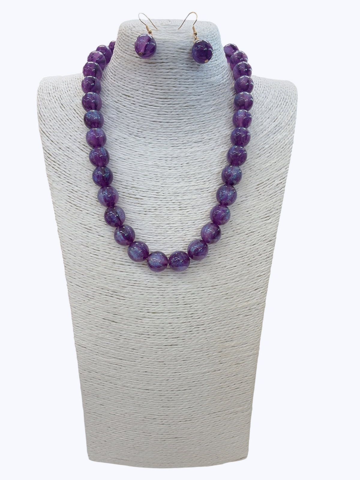 Classic Round Beaded Necklace Set | N5392