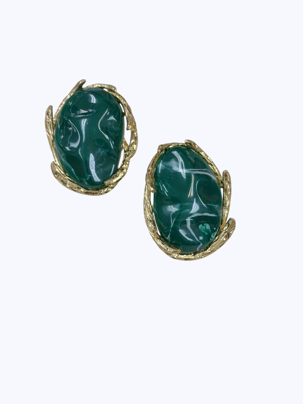 Textured Resin Earrings | E2625