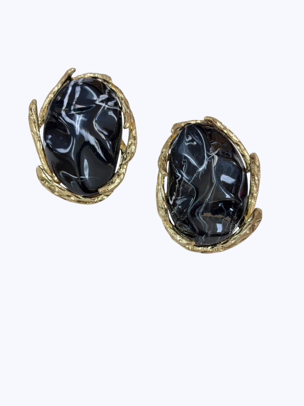 Textured Resin Earrings | E2625
