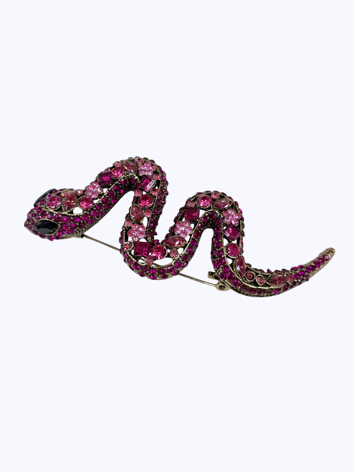 Jeweled Snake Brooch | BR0069