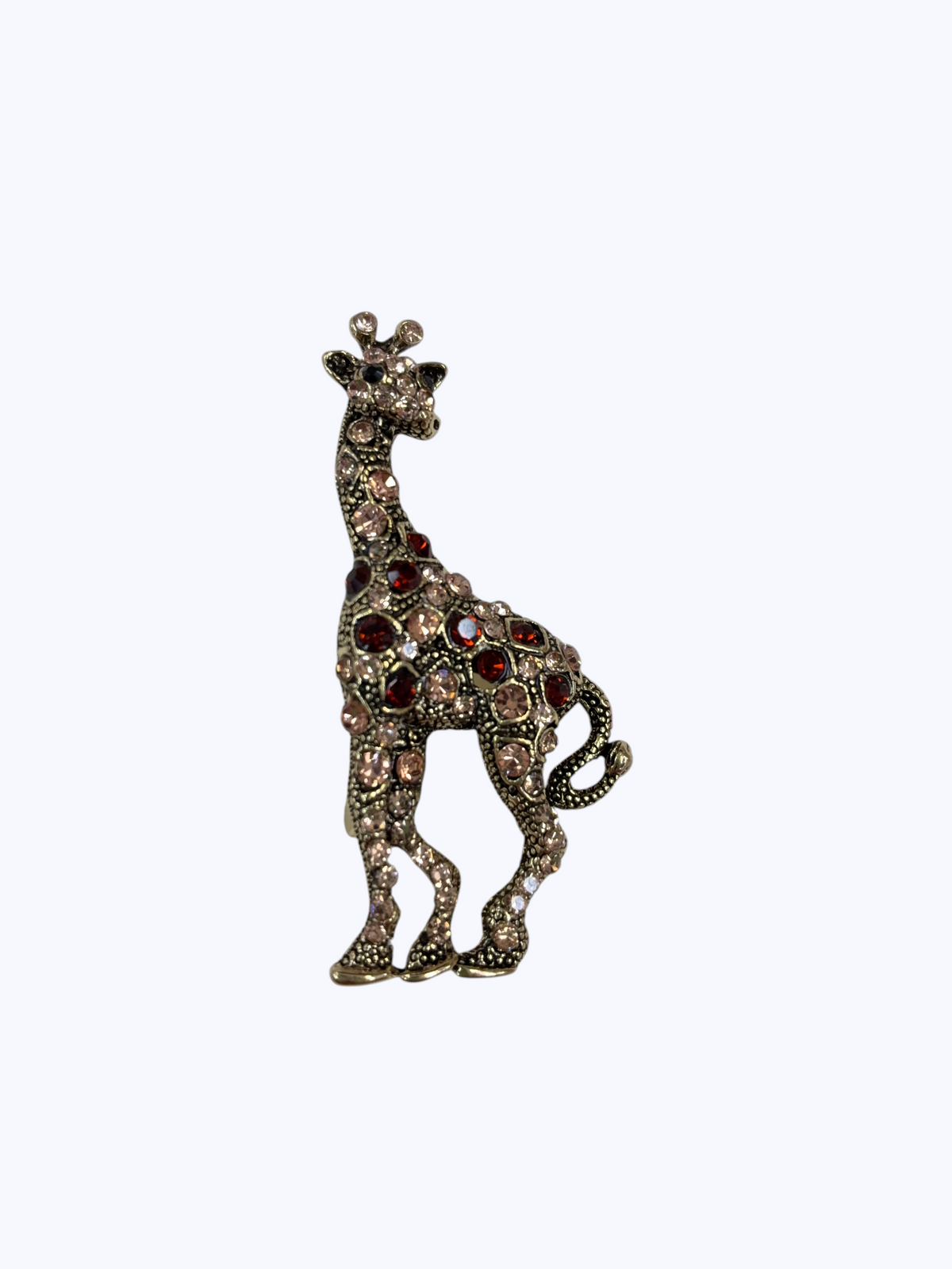 Intricate Giraffe Embellished Brooch | BR0476