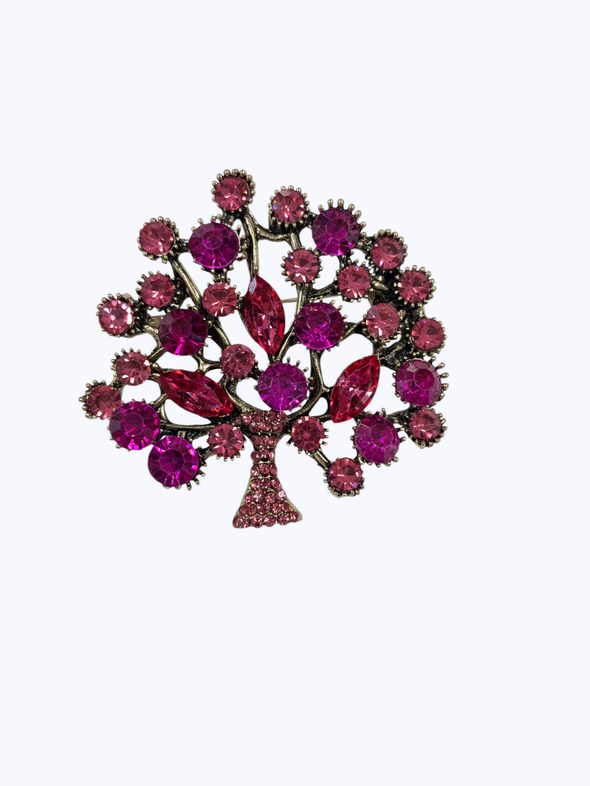 Crystal Tree Brooch | BR0060