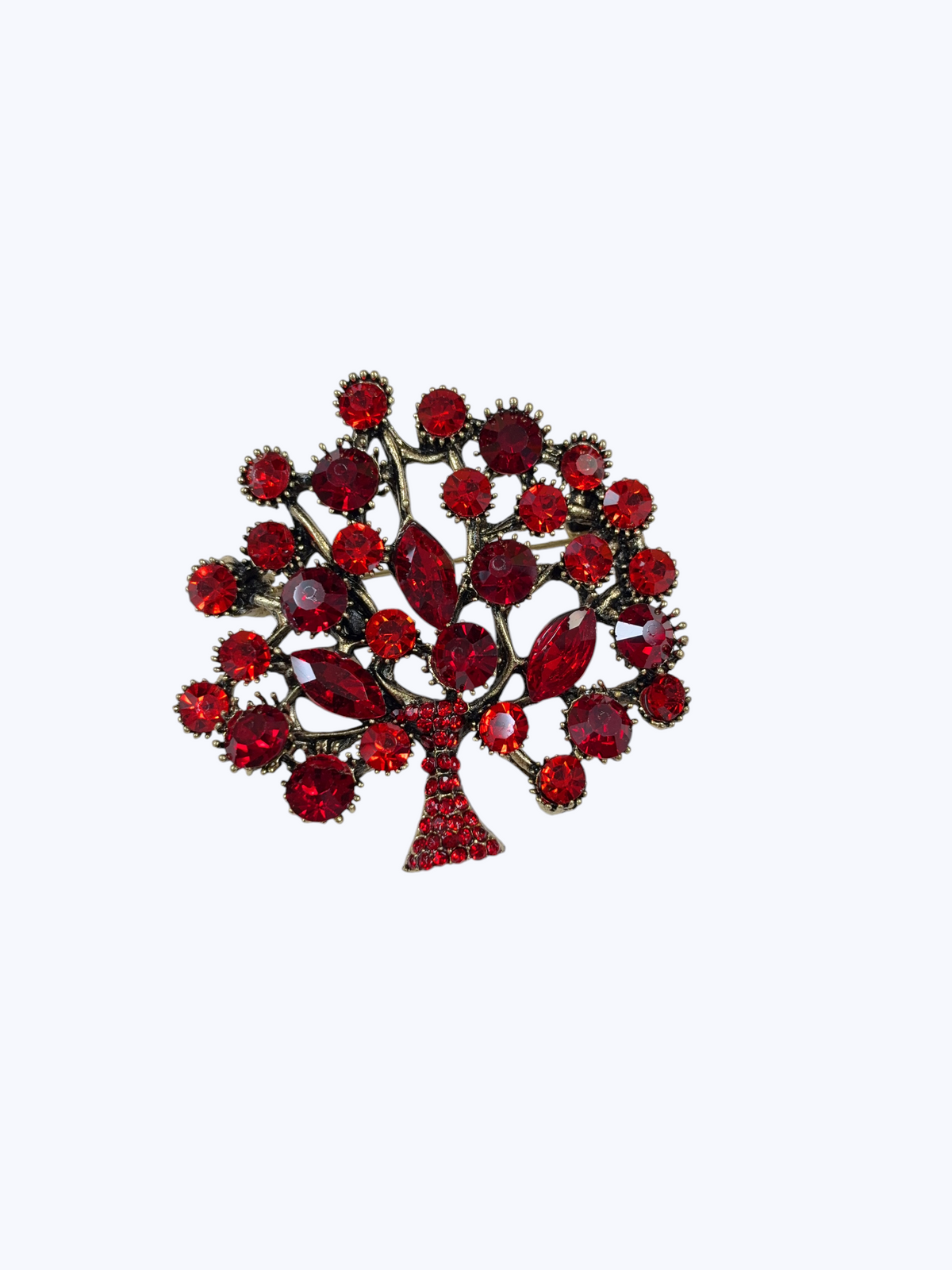 Crystal Tree Brooch | BR0060
