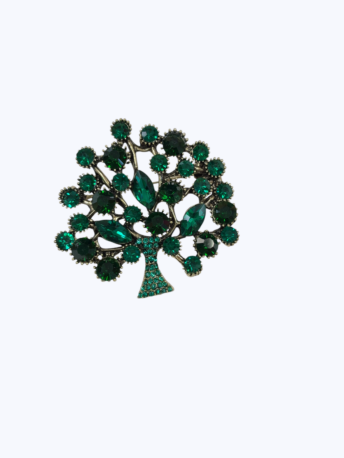 Crystal Tree Brooch | BR0060