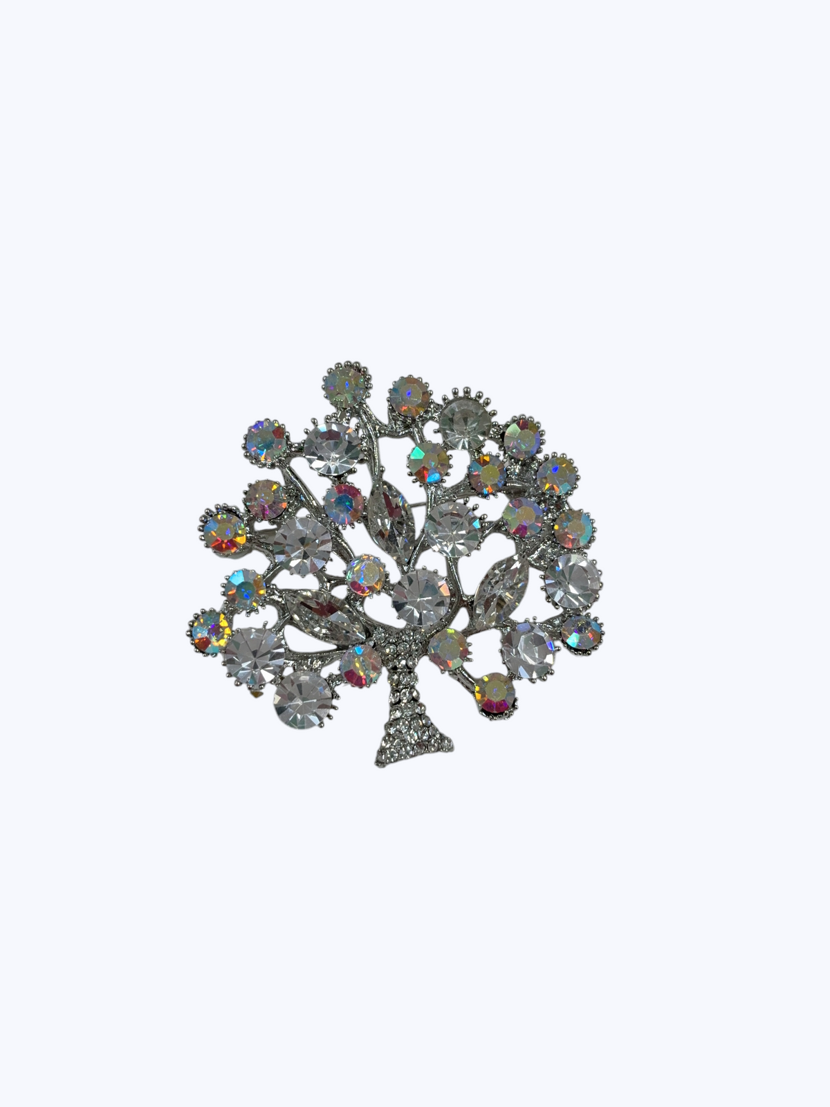 Crystal Tree Brooch | BR0060
