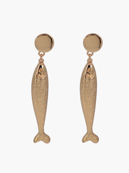 E2558 | Artistic Fish Earrings | 25E5974