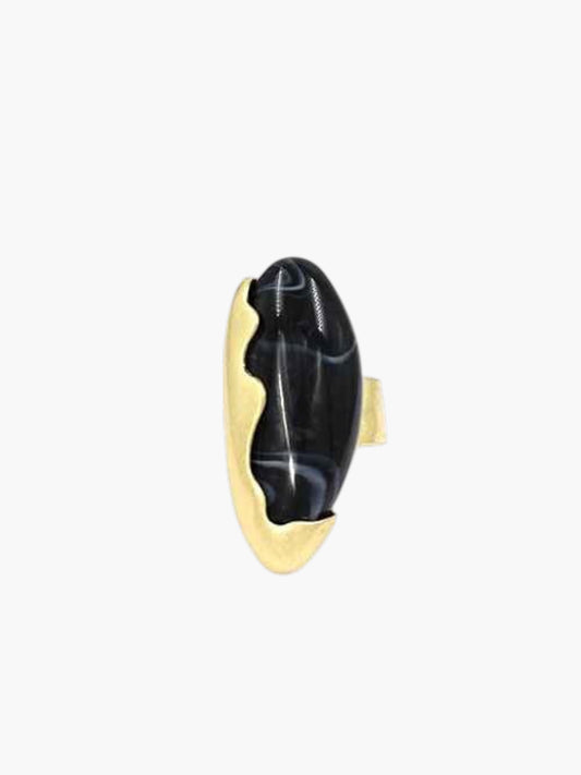 R0119 | Bold Oval Acrylic Ring | KR2137