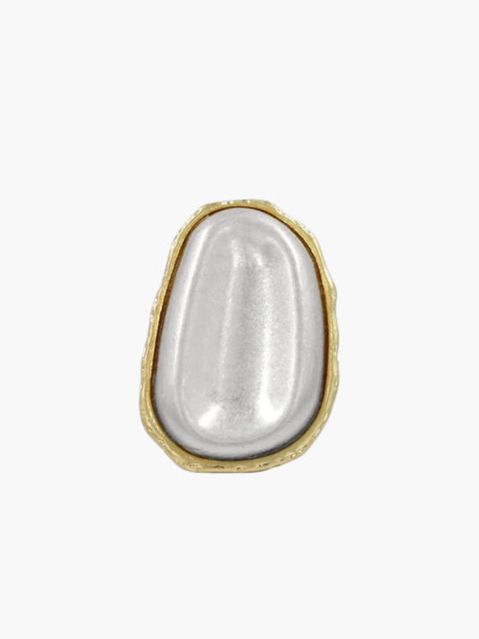 R0131 | Organic Pearl Statement Ring | KR2177