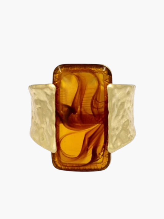 B0527 | Rectangular Acrylic Cuff Bracelet | KB2325