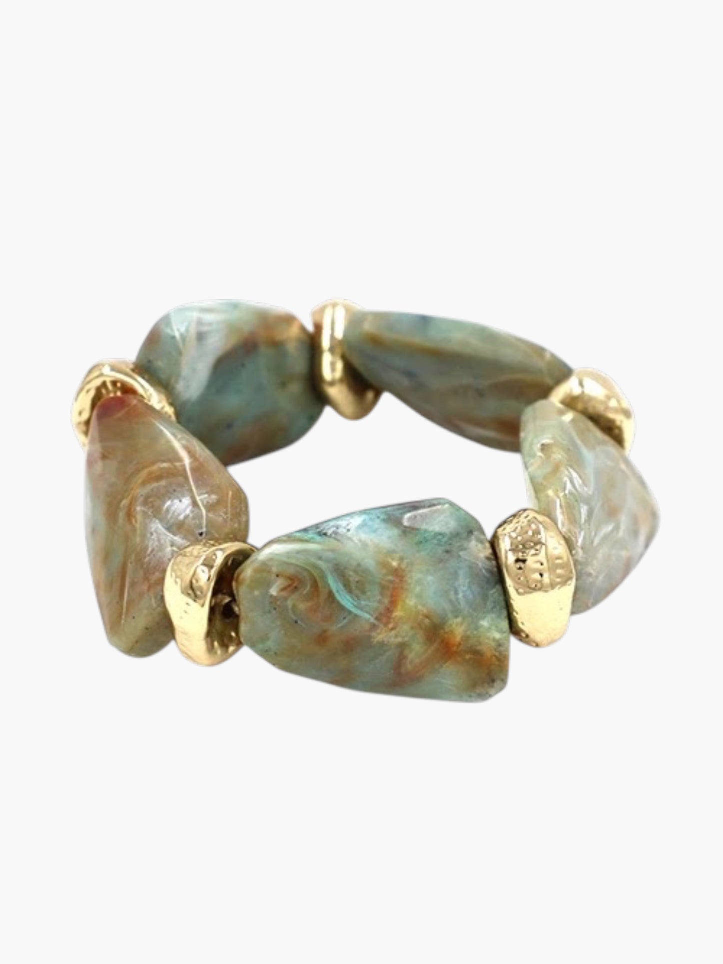 Organic Acrylic Stretch Bracelet | B0529