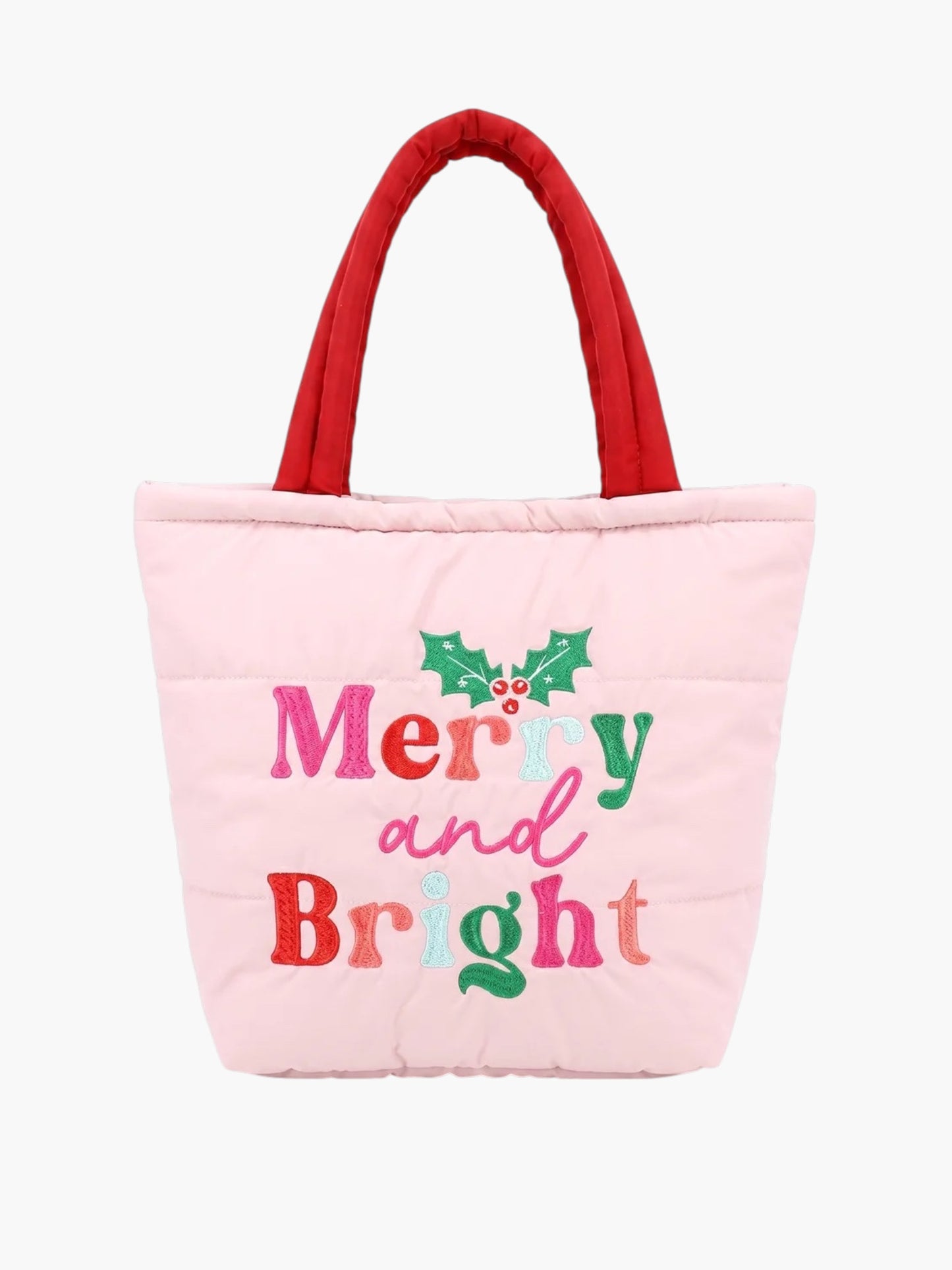 Merry & Bright Christmas Tote Bag | P0038