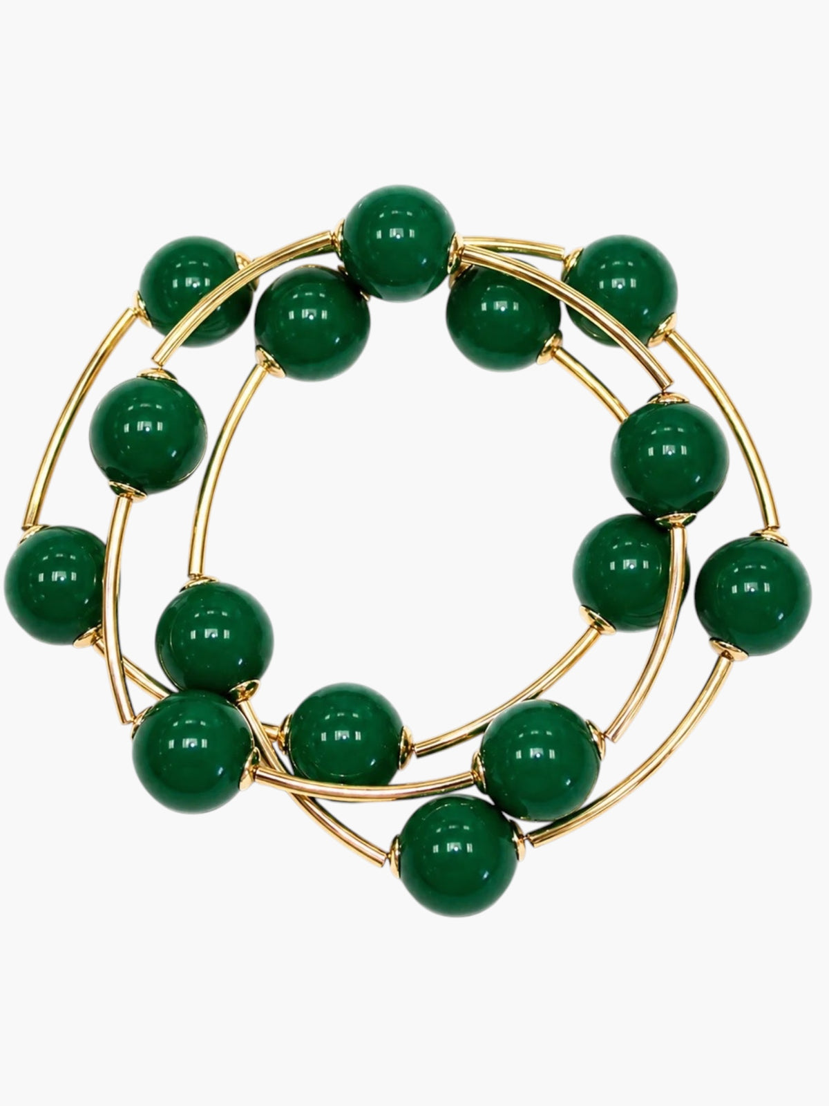 Chunky Acrylic Bubble Bead Bracelet - B0561