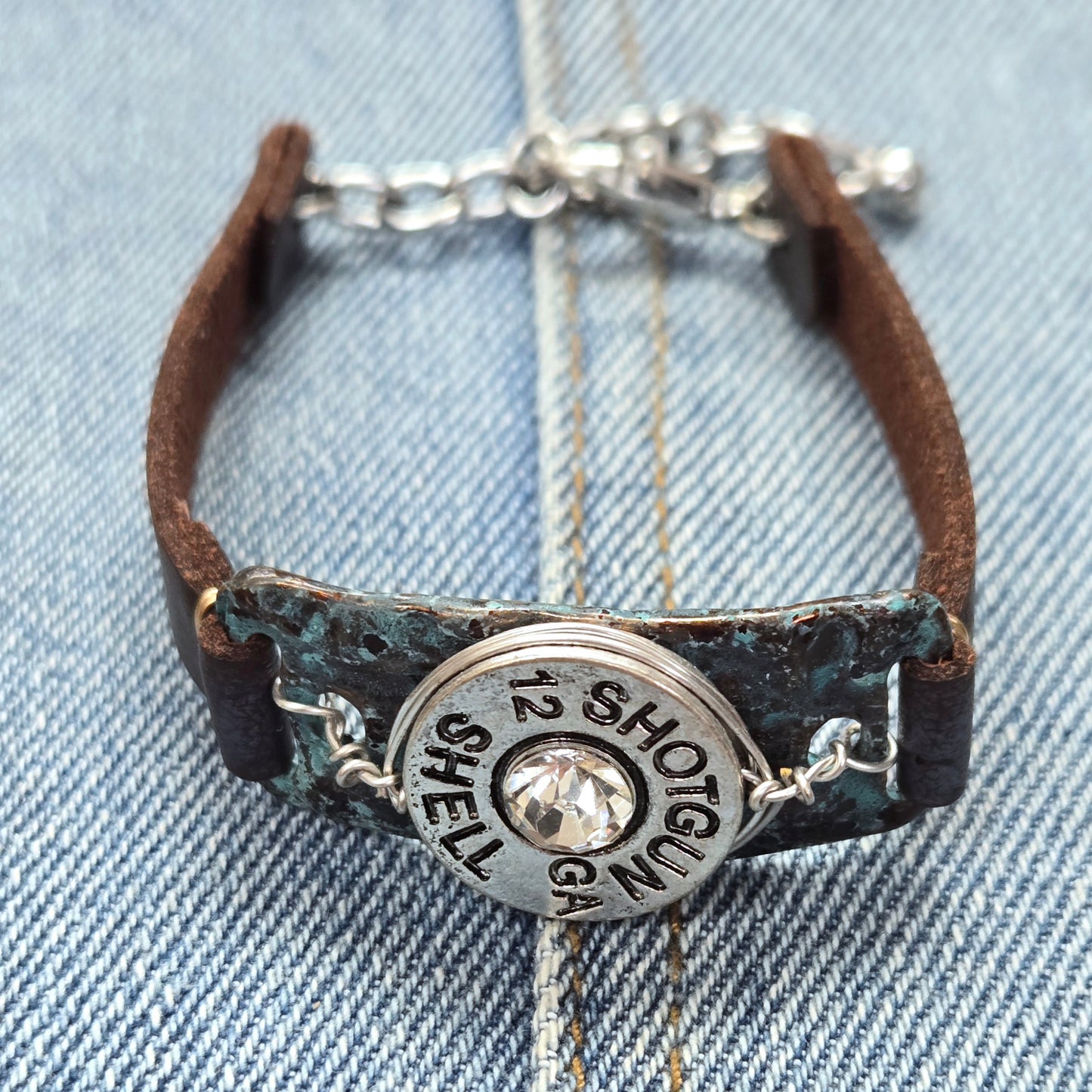 B0199 JB0281 Bullet Design Wrap Bracelet