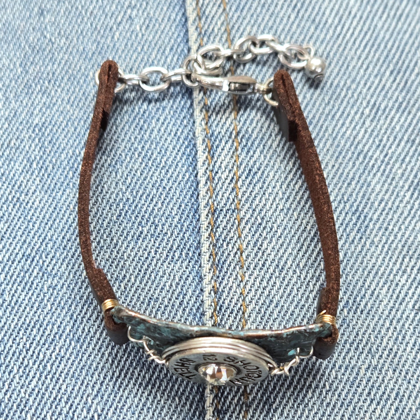 B0199 JB0281 Bullet Design Wrap Bracelet