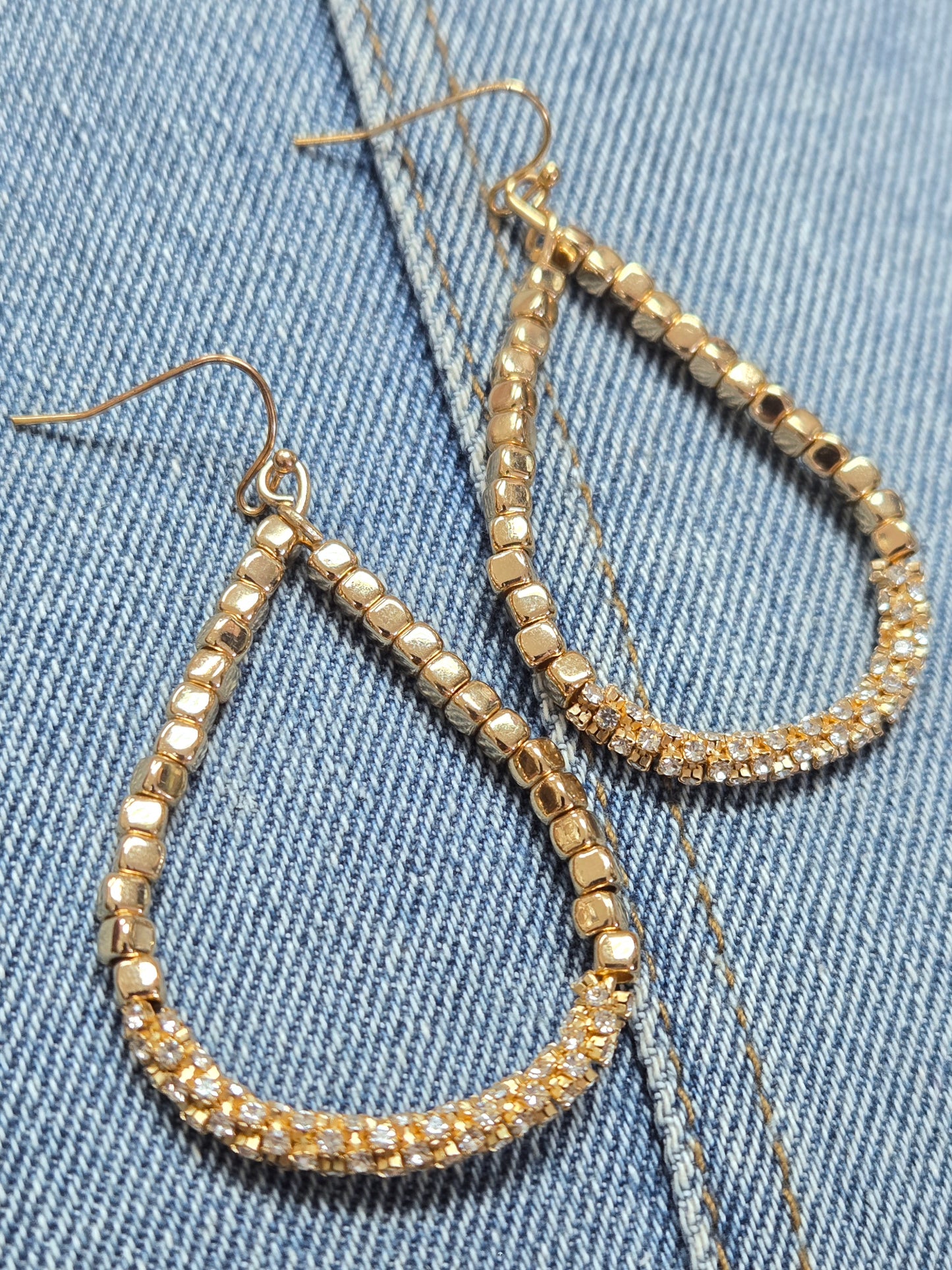 E1235 JE0597 Teardrop Shape Drop Dangle Hook Earrings