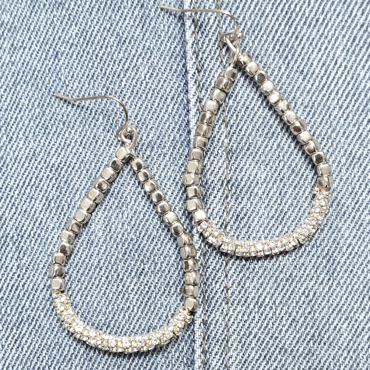 E1235 JE0597 Teardrop Shape Drop Dangle Hook Earrings