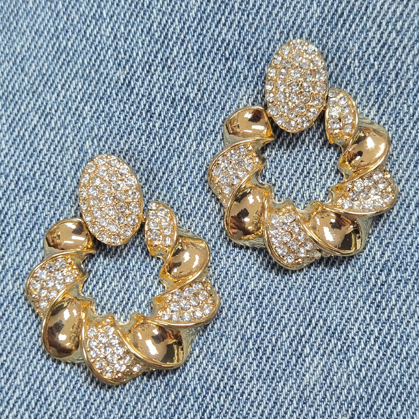 E1282 JE7060 Drop Dangle Post Earrings