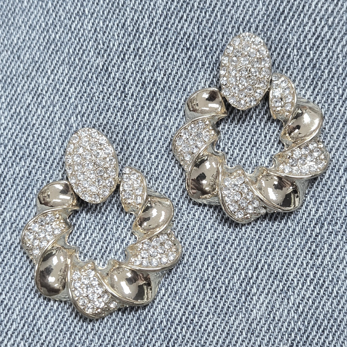 E1282 JE7060 Drop Dangle Post Earrings