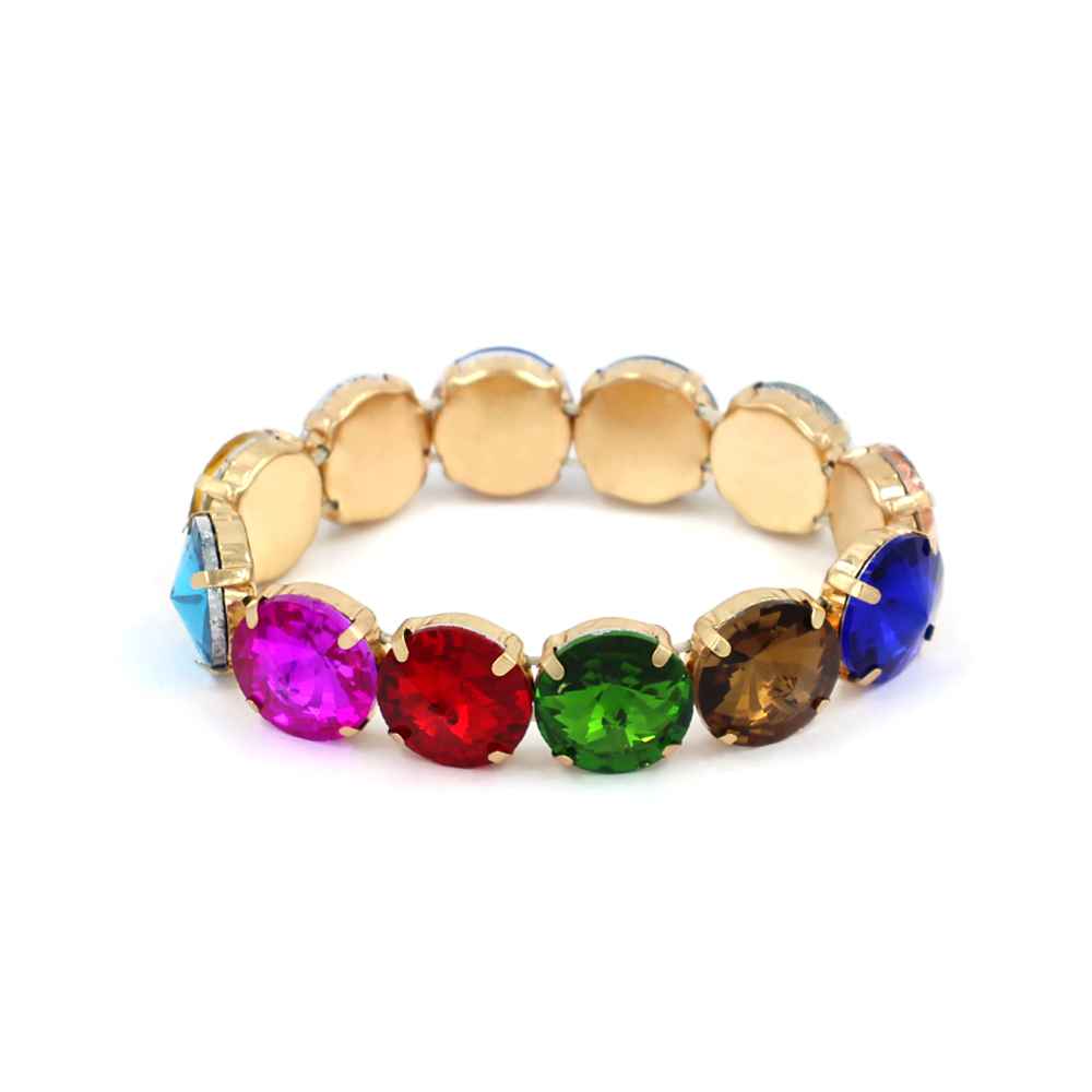 Colorful Crystal Stretch Bracelet | B0586