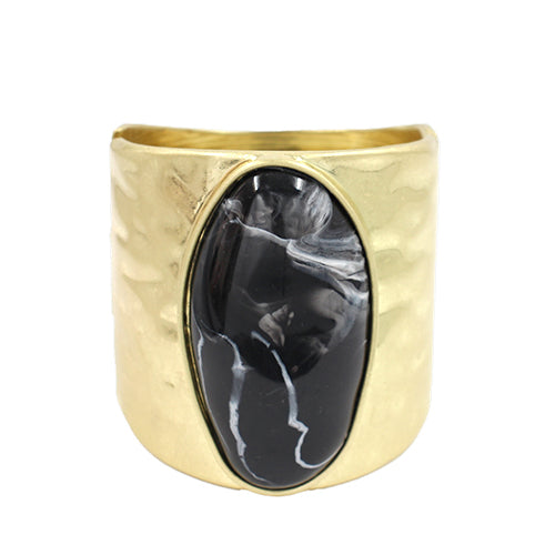 Marbled Acrylic Cuff Bracelet | B0528