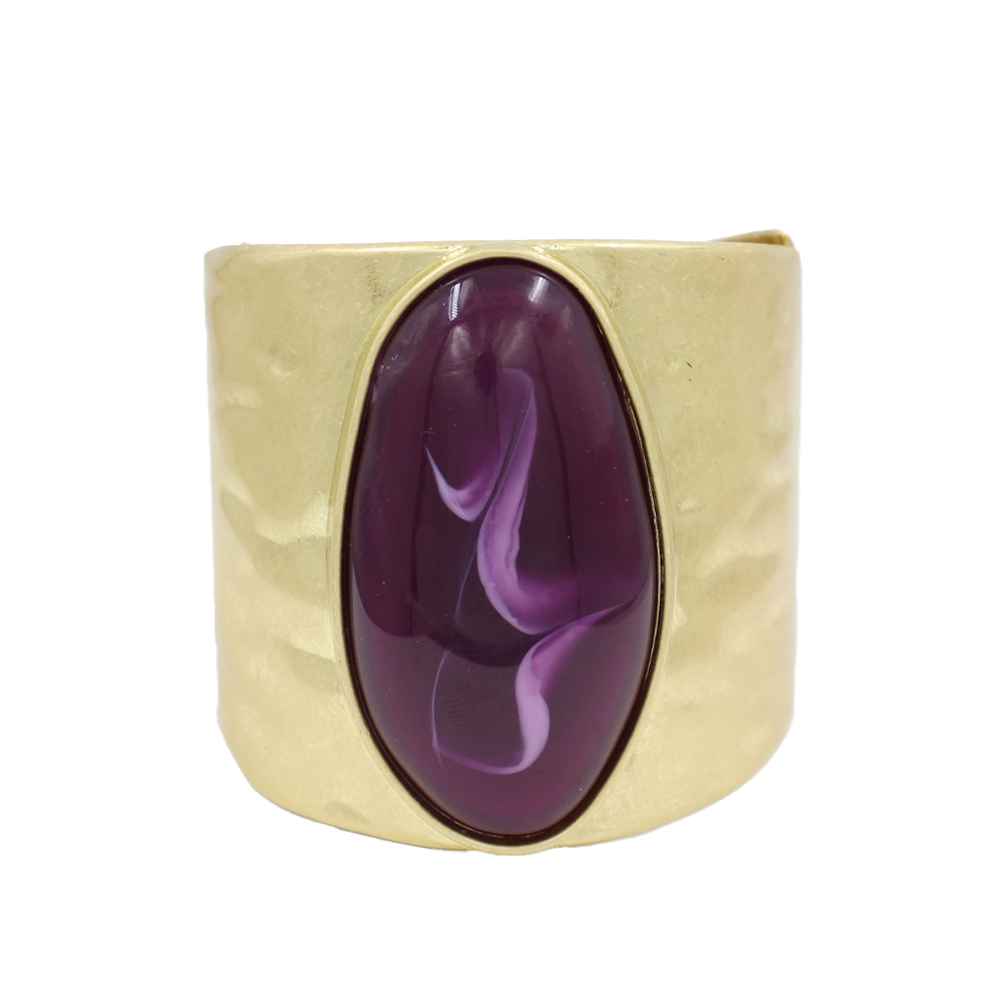 Marbled Acrylic Cuff Bracelet | B0528