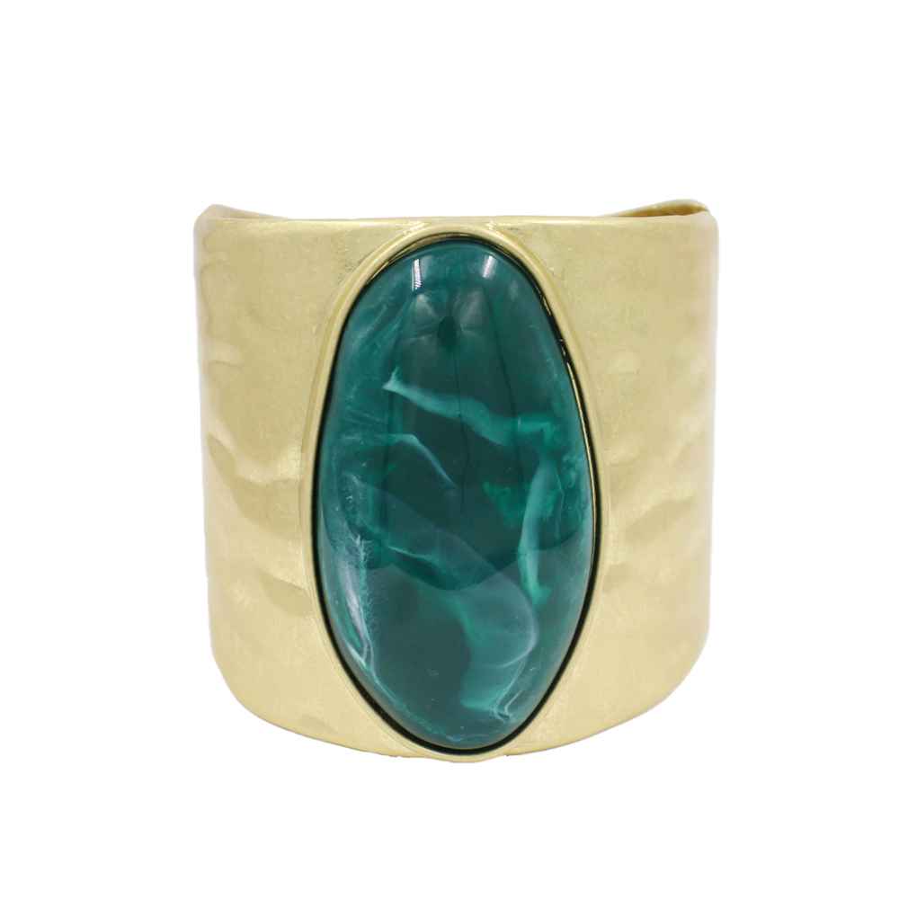 Marbled Acrylic Cuff Bracelet | B0528
