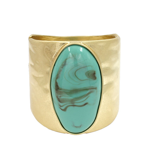B0528 | Marbled Acrylic Cuff Bracelet | KB2328