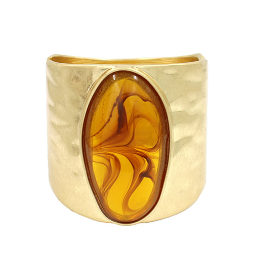 B0528 | Marbled Acrylic Cuff Bracelet | KB2328