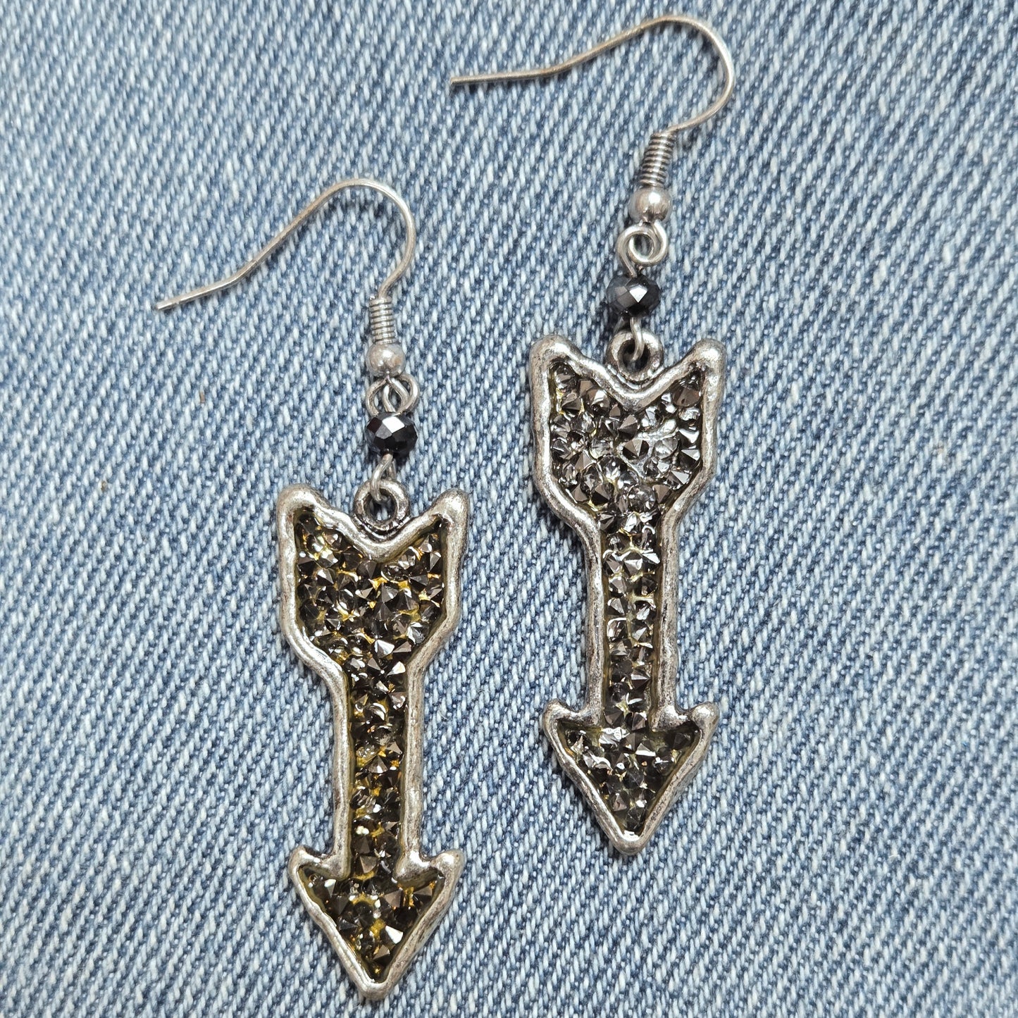 E1181 KE0166 Arrow design Drop Dangle Hook Earrings