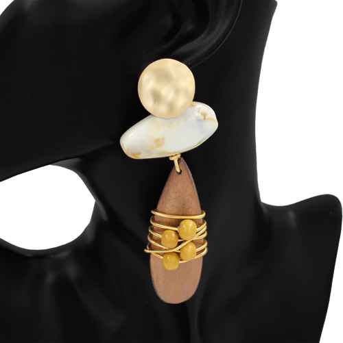 E2508 | Wire Wrapped Earrings | KE1101