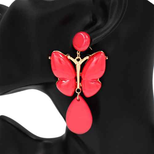 E2512 | Sculptural Butterfly Earrings | KE1116