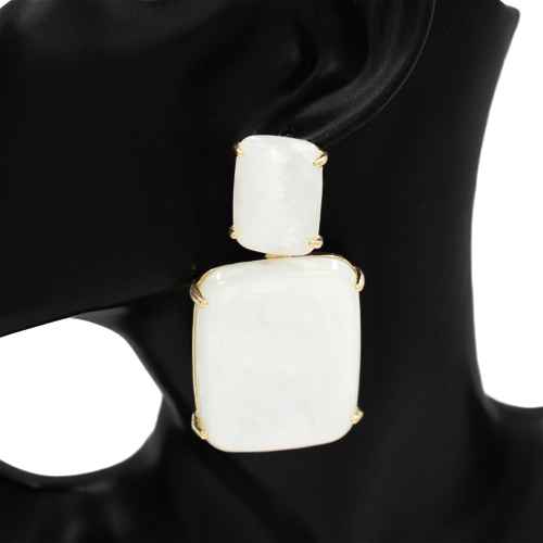 E2550 | Bold Acrylic Drop Earrings | KE1117
