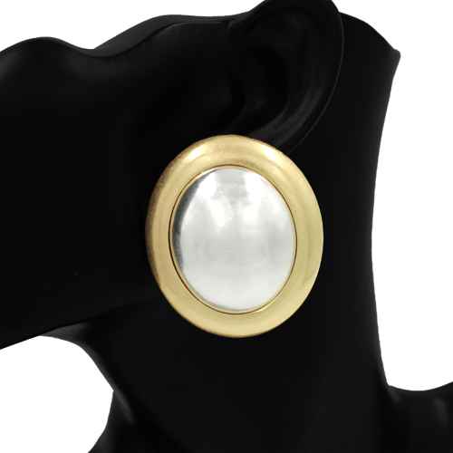 E2474 | Vintage Inspired Pearl Earrings | KE1142